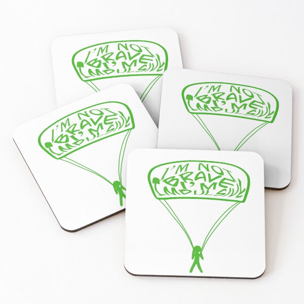 Item preview, The Impulsive Parachuter Green designed and sold by JBeeDesigns.