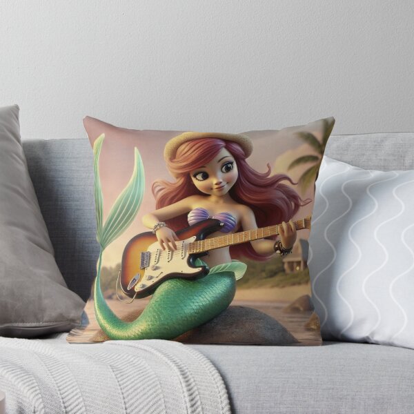 Item preview, Mermaid Shredder: Rocking' Guitar & Ocean Vibes designed and sold by choder61.