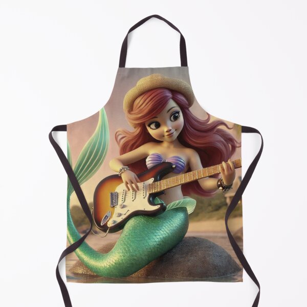 Item preview, Mermaid Shredder: Rocking' Guitar & Ocean Vibes designed and sold by choder61.