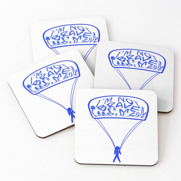 Item preview, The Impulsive Parachuter Blue designed and sold by JBeeDesigns.