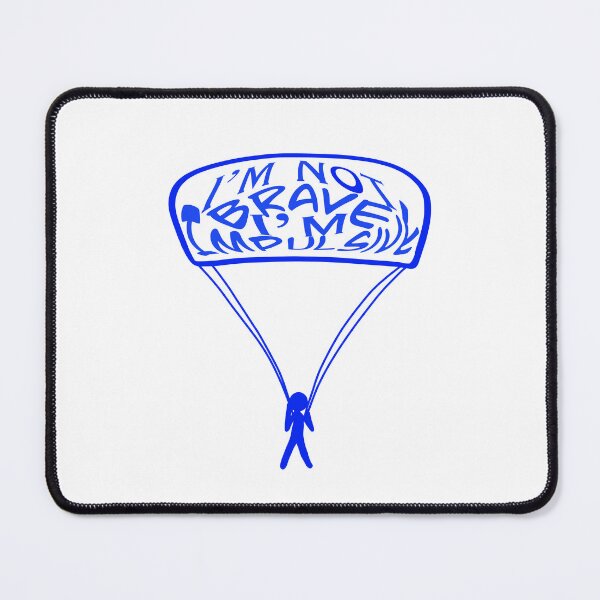 Item preview, The Impulsive Parachuter Blue designed and sold by JBeeDesigns.