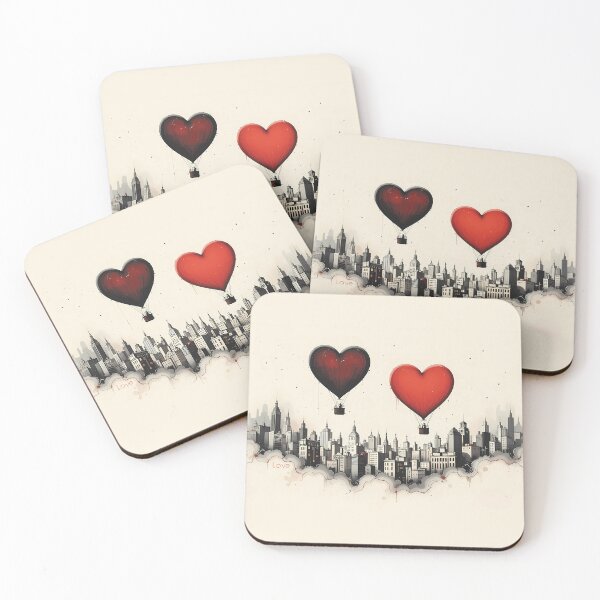 Item preview, Love Over the City - Great for lovers designed and sold by charlypicazo.
