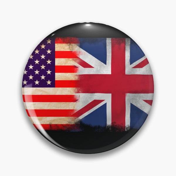 Item preview, US Flag and England Flag Pride Wear Design. My Roots Blighty designed and sold by LovelyHappyGift.
