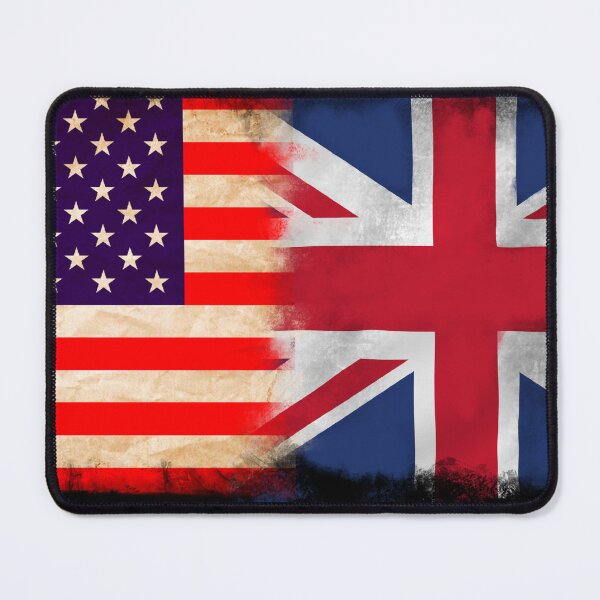 Item preview, US Flag and England Flag Pride Wear Design. My Roots Blighty designed and sold by LovelyHappyGift.