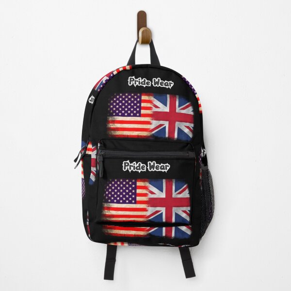 Item preview, US Flag and England Flag Pride Wear Design. My Roots Blighty designed and sold by LovelyHappyGift.