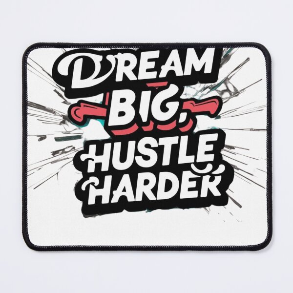 Item preview, Dream Big, Hustle Harder designed and sold by Any Mood Designs.