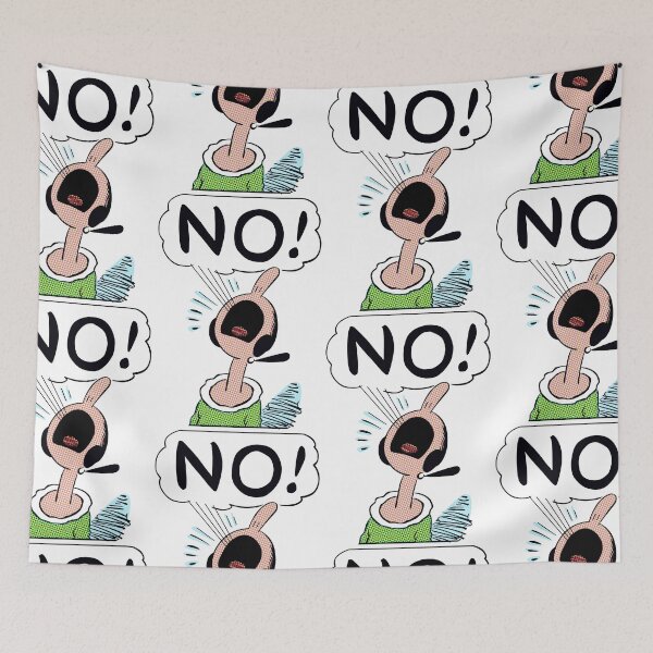 Item preview, No means no! designed and sold by Caritte.