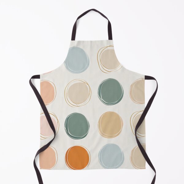 Item preview, Minimalist tile pattern with hand-drawn color circles designed and sold by Sigtrix.