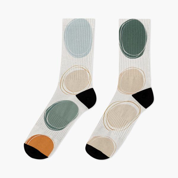 Item preview, Minimalist tile pattern with hand-drawn color circles designed and sold by Sigtrix.