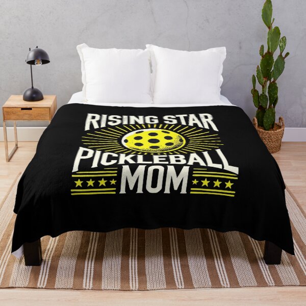 Item preview, Rising Star Pickleball Mom designed and sold by HandicraftArt.