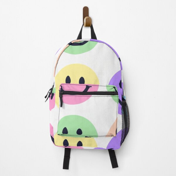 Item preview, Playful Pastel Smiley Faces Grid designed and sold by Sigtrix.