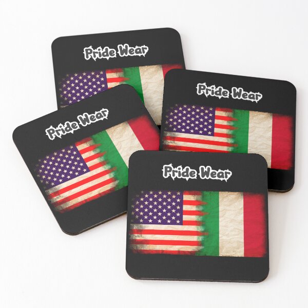 Item preview, US Flag and Italy Flag Pride Wear Design.  Italian Roots designed and sold by LovelyHappyGift.