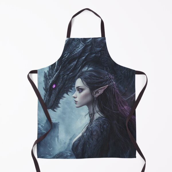 Item preview, Elara and Drakon: Guardians of Eldoria designed and sold by LemurianPortals.