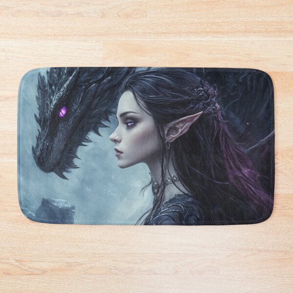 Item preview, Elara and Drakon: Guardians of Eldoria designed and sold by LemurianPortals.