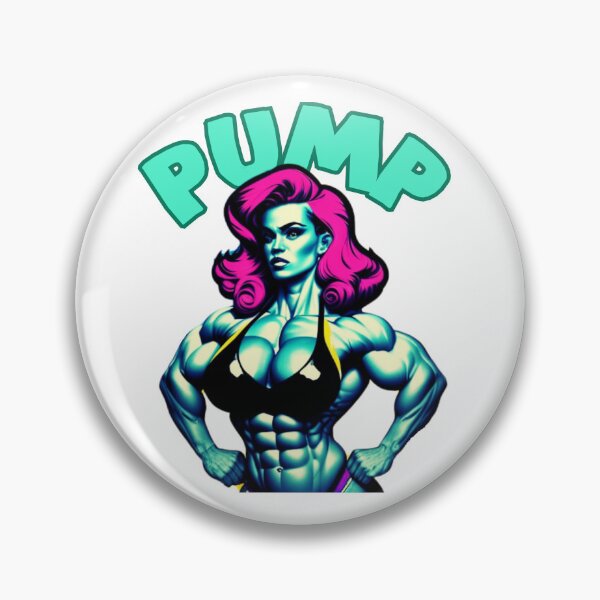 Item preview, PUMP - Get pumped, get big hair or go home! Mint designed and sold by TheRubberOnion.