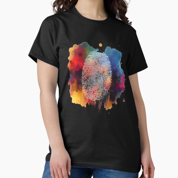 Item preview, colorful fingerprint designed and sold by Kobeko.
