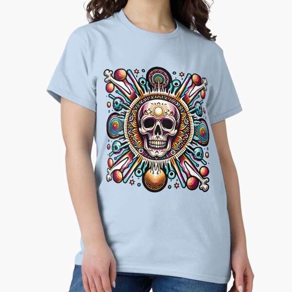 Item preview, Skull abstract colorful designed and sold by Kobeko.