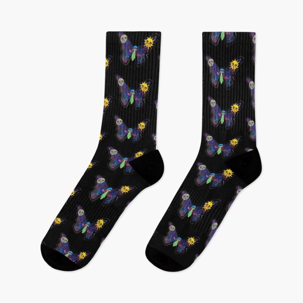 Item preview, a butterfly flaps its wings - black designed and sold by TripLikeWeDo.