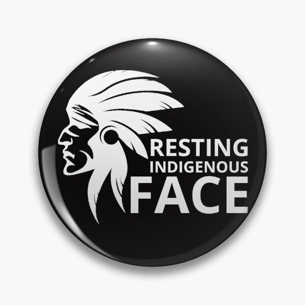 Item preview, Resting Indigenous Face  designed and sold by ManiaGrania.