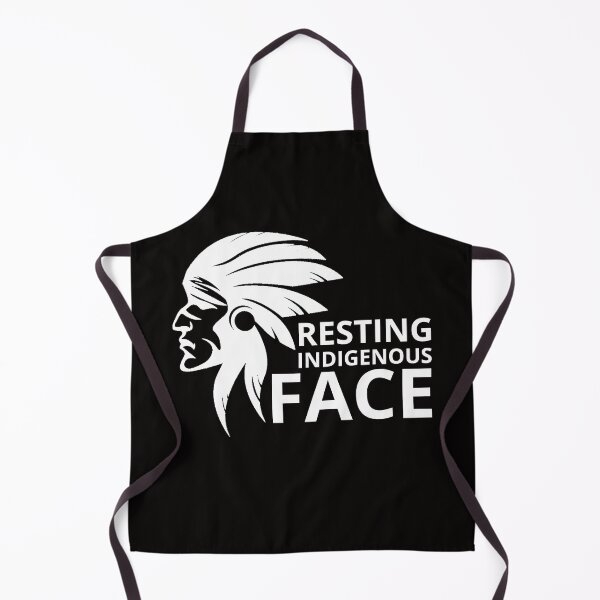 Item preview, Resting Indigenous Face designed and sold by ManiaGrania.