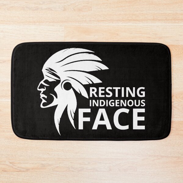 Item preview, Resting Indigenous Face  designed and sold by ManiaGrania.