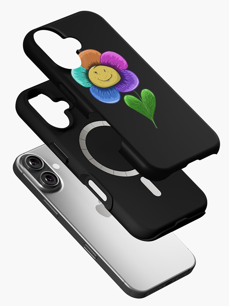 Thumbnail 2 von 4, iPhone-Hülle, bunte Blume designt und verkauft von Kobeko.