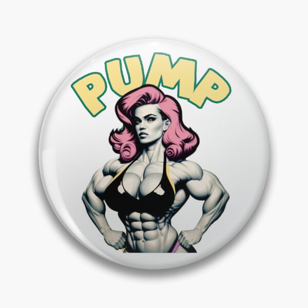 Item preview, PUMP - Get pumped, get big hair or go home! Vintage designed and sold by TheRubberOnion.