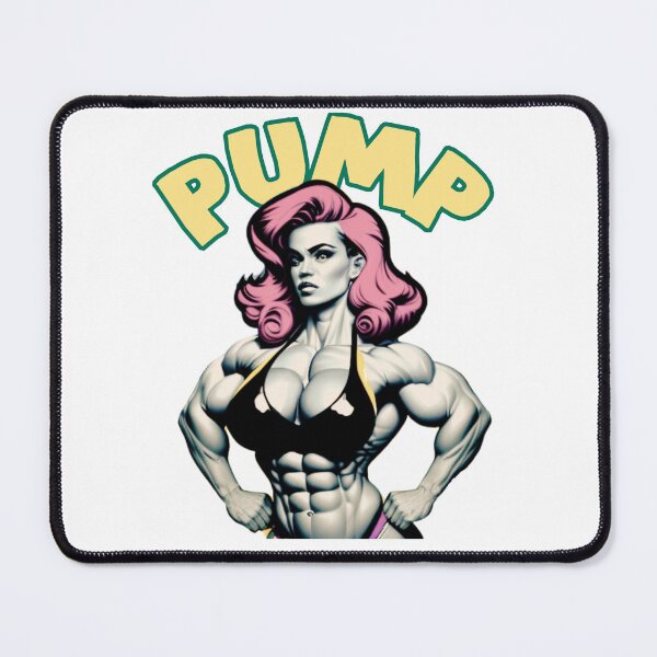 Item preview, PUMP - Get pumped, get big hair or go home! Vintage designed and sold by TheRubberOnion.