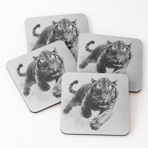 Item preview, Realistic Tiger pencil drawing designed and sold by Pencil-Art.