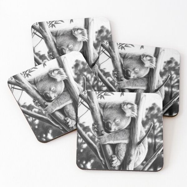 Item preview, Realistic Koala pencil drawing designed and sold by Pencil-Art.