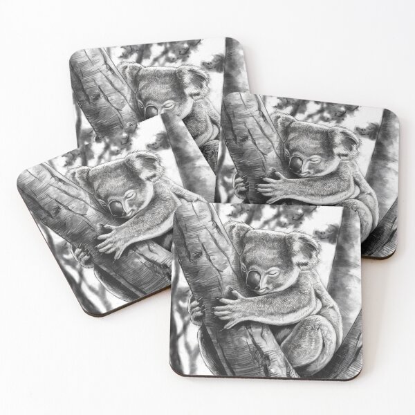 Item preview, Realistic Koala pencil drawing designed and sold by Pencil-Art.