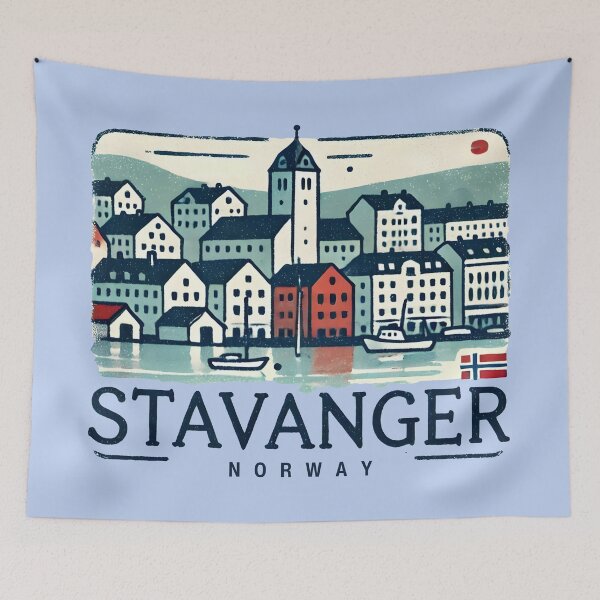 Item preview, Stavanger Norway designed and sold by WanderlustCoCo.