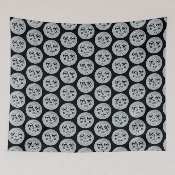 Item preview, Moon - black designed and sold by TripLikeWeDo.