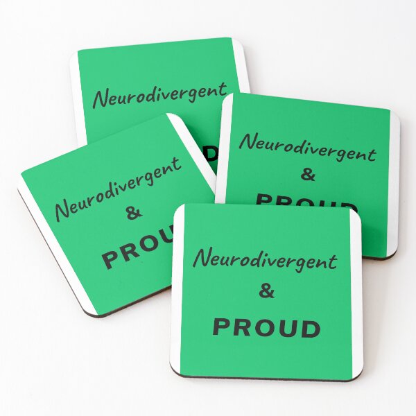 Item preview, Neurodivergent and Proud - Green designed and sold by TheNeuroVerse.