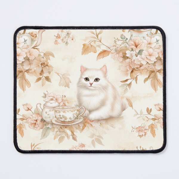 Item preview, Pastel Paws & Floral Teacups designed and sold by CharlotteLacson.