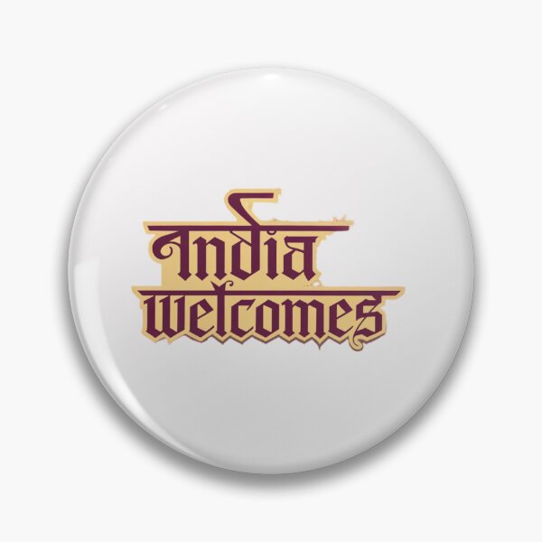 Item preview, India Welcomes Flag Map Tadż Mahal, Bollywood, Ganges designed and sold by AnimalsDH305.