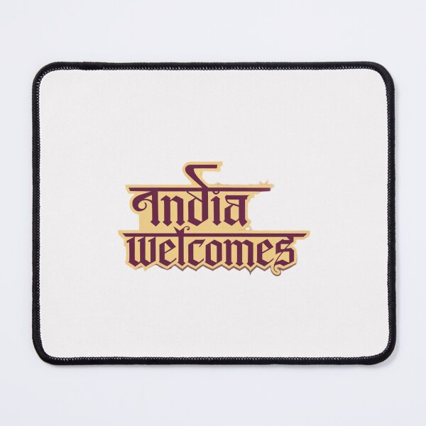 Item preview, India Welcomes Flag Map Tadż Mahal, Bollywood, Ganges designed and sold by AnimalsDH305.