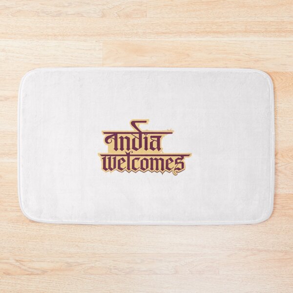 Item preview, India Welcomes Flag Map Tadż Mahal, Bollywood, Ganges designed and sold by AnimalsDH305.
