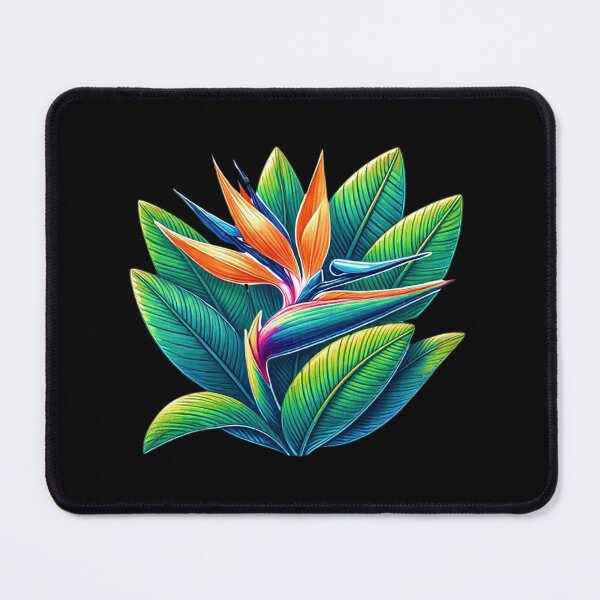 Item preview, Bird of Paradise Flower (Strelitzia reginae) designed and sold by Myra365Art.