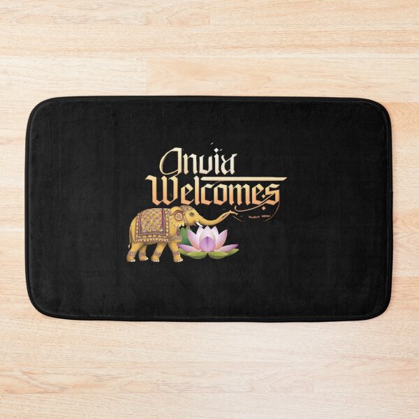 Item preview, India Welcomes Flag Map Tadż Mahal, Bollywood, Ganges designed and sold by AnimalsDH305.