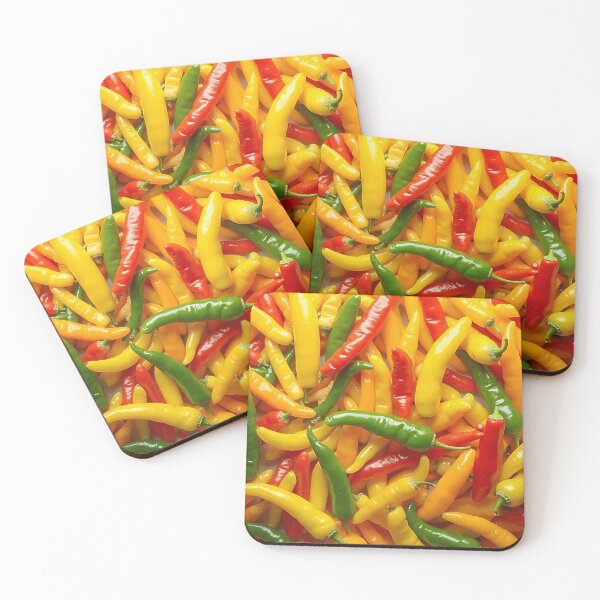 Item preview, Vibrant Chili Peppers designed and sold by adamtepl.