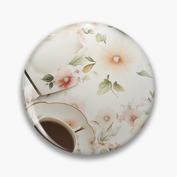 Item preview, Charming Afternoon: Cats, Florals & Tea designed and sold by CharlotteLacson.