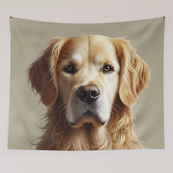 Artikelvorschau, Golden Retriever schöner Kopf entworfen und verkauft von Saxbys.