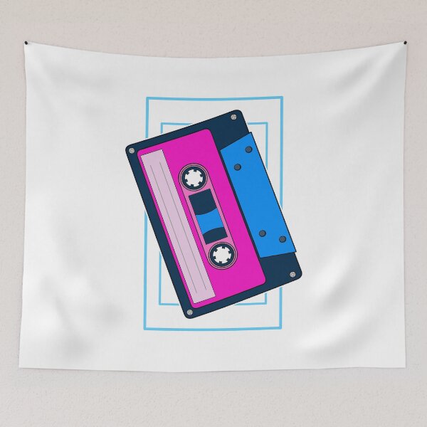 Item preview, Timeless Songs | Cyberpunk Vintage Music Tape Cassette designed and sold by ObsidianDaz.