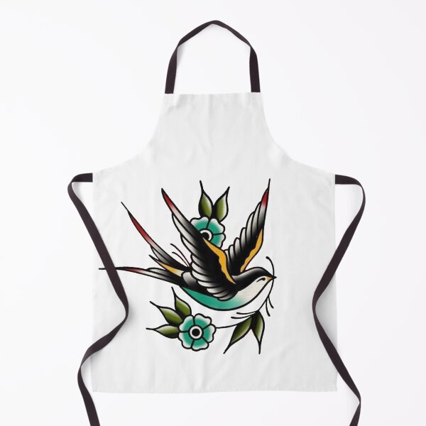 Item preview, Old school tattoo swallow design designed and sold by emanscorfna.