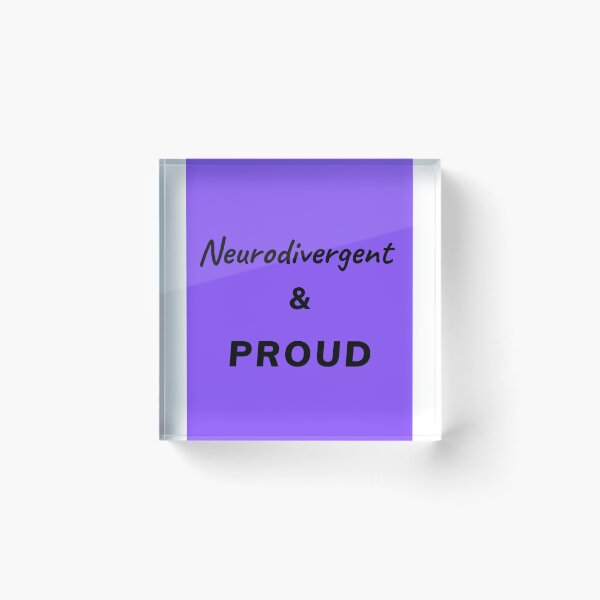 Item preview, Neurodivergent and Proud designed and sold by TheNeuroVerse.