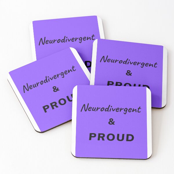 Item preview, Neurodivergent and Proud designed and sold by TheNeuroVerse.