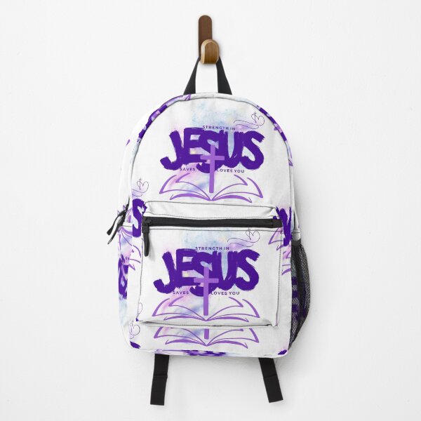 Item preview, Strength in Jesus, Jesus Loves You designed and sold by ZerotwoStudio.
