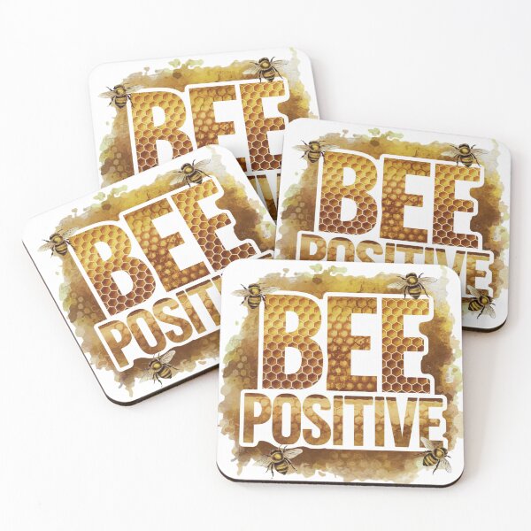 Item preview, Bee Positive Design designed and sold by MrHStudio.