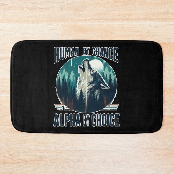Item preview, Human By Chance Alpha By Choice Retro  designed and sold by TomFrontierArt.